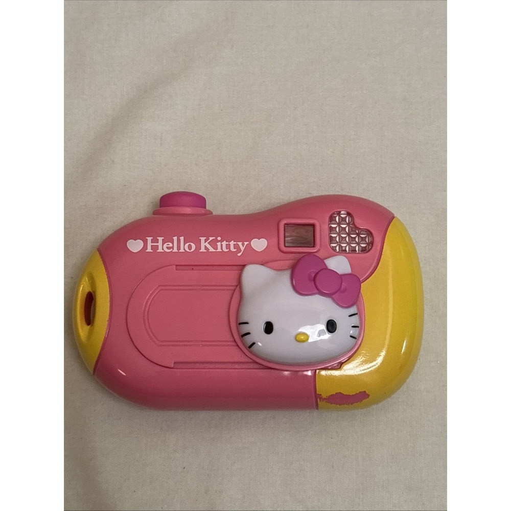 2008 Hello Kitty Sanrio Pink Toy Camera Daniel & Co Interactive Electronic Toy
